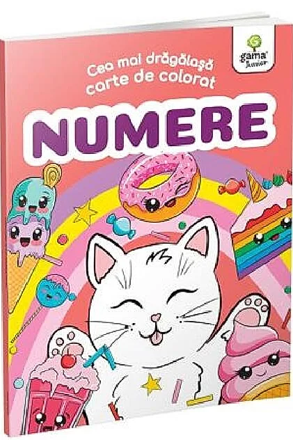 Cea mai drăgălașă carte de colorat. Numere