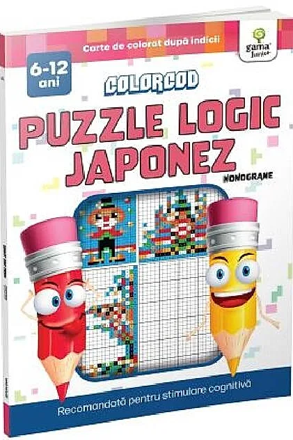 Colorcod. Puzzle logic japonez: Nonograme