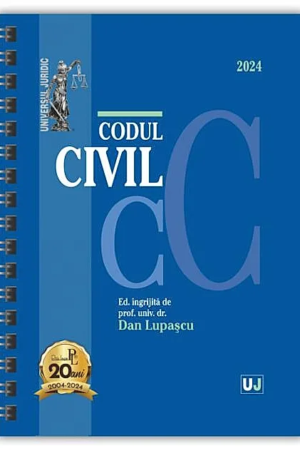 Codul civil Ianuarie 2024 (ediție spiralată)