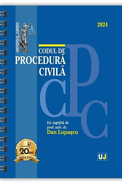 Codul de procedură civilă: Ianuarie 2024 (ediție spiralată)