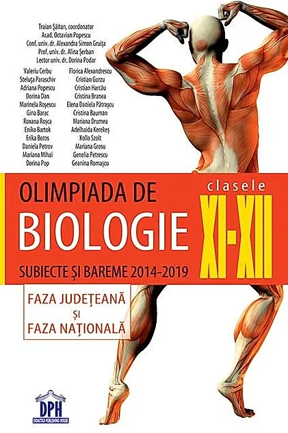 Olimpiada de Biologie Clasele XI - XII. Subiecte și bareme 2014-2019