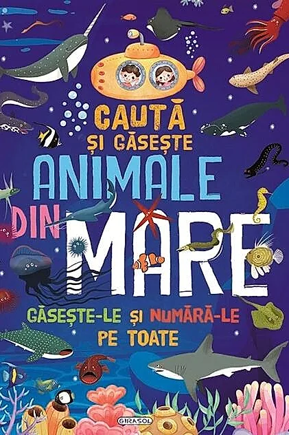 Caută și găsește - Animale din mare