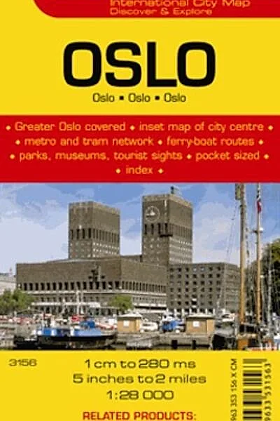 Hartă rutieră Oslo
