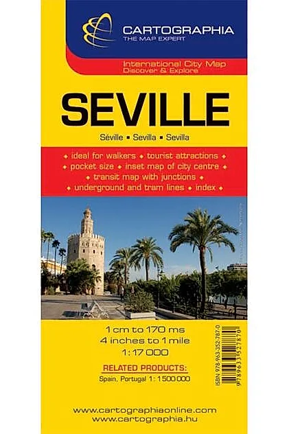 Hartă rutieră Sevilla