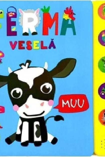 Carte sonoră cu 10 sunete. Ferma veselă