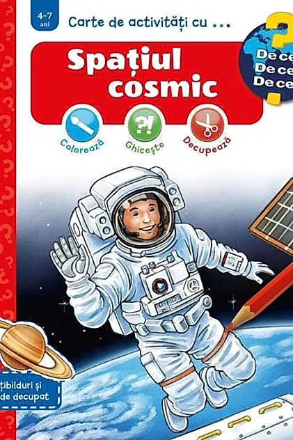Carte de activități cu... Spațiul cosmic