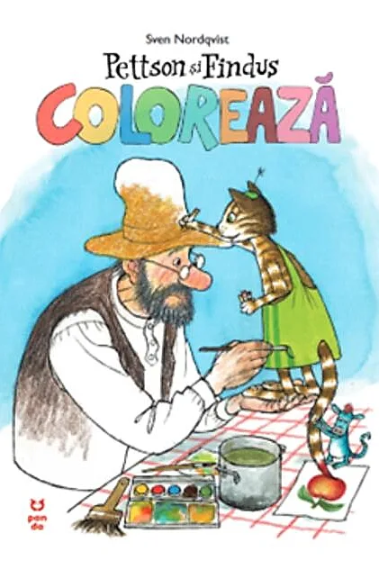 Pettson și Findus: Colorează