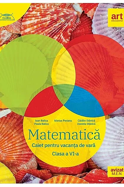 Matematică. Caiet pentru vacanța de vară. Clasa a VI-a