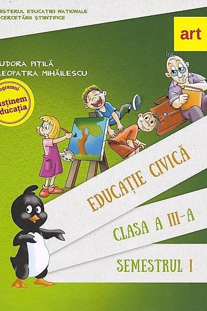 Educație civică. Manual Clasa a III-a Semestrul I (+ CD)