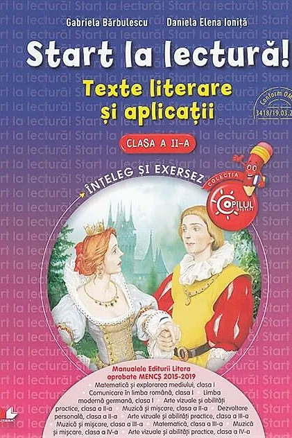 Start la lectură! Texte literare și aplicații pentru clasa II-a