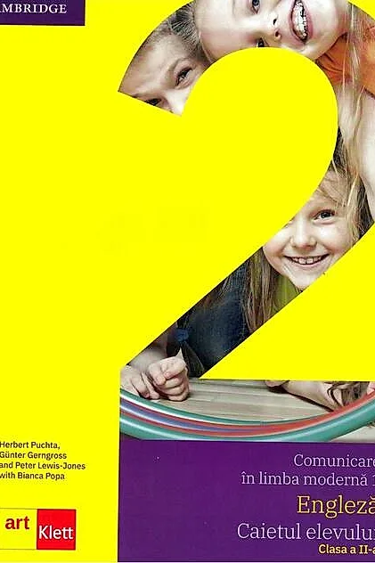 Comunicare în limba modernă 1 - Engleză. Caietul elevului. Clasa a II-a + CD