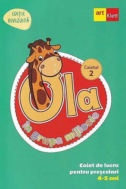 OLA în grupa mijlocie. Caiet de lucru pentru preșcolari. Caietul 2 (4-5 ani)