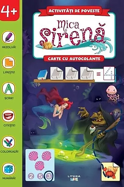 Activități de poveste. Mica sirenă