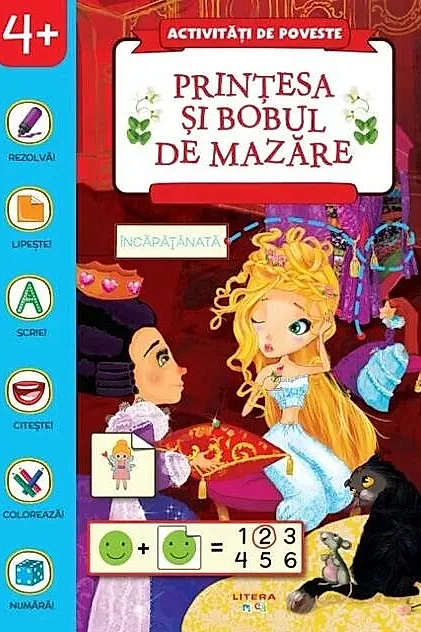 Activități de poveste. Prințesa și bobul de mazăre