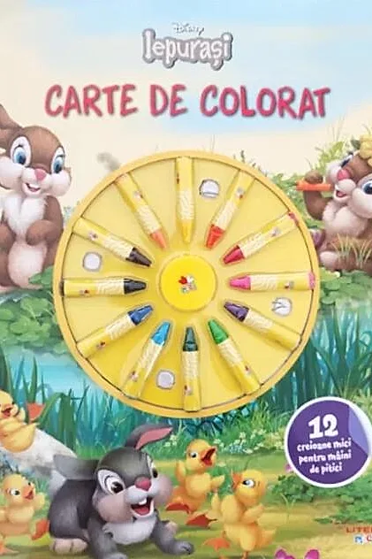 Disney Iepurași - carte de colorat