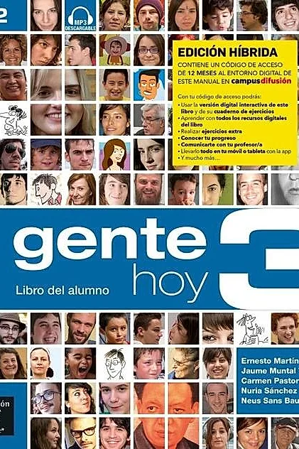 Gente Hoy 3 - Edición híbrida - Libro del alumno (B2) + MP3 descargable