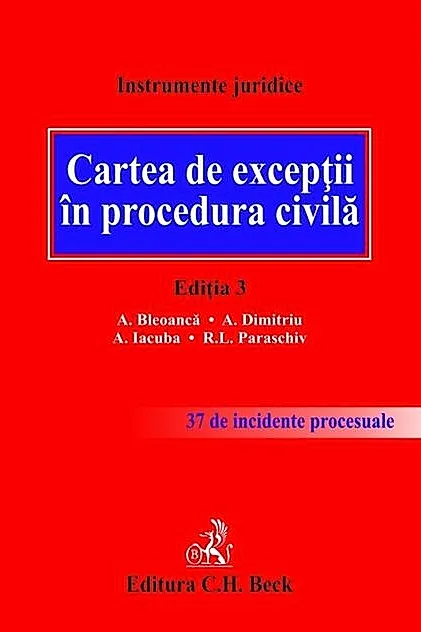 Cartea de excepții în procedura civilă