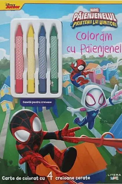 Marvel. Păienjenelul și prietenii lui uimitori. Colorăm cu Păienjenel
