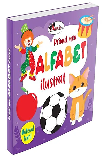 Primul meu Alfabet. Carte din material textil