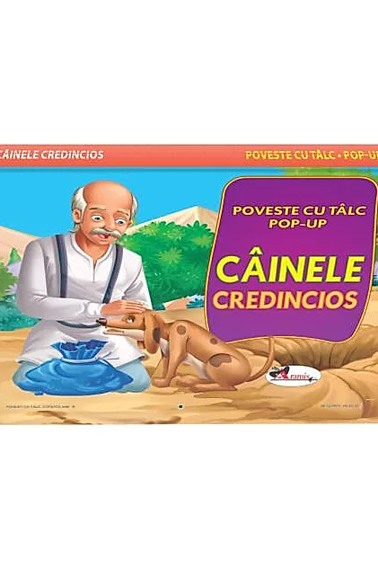 Poveste cu tâlc pop-up. Câinele credincios