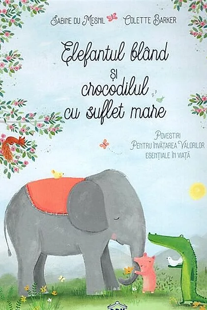 Elefantul blând și crocodilul cu suflet mare