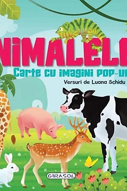 Animalele - carte cu imagini pop-up