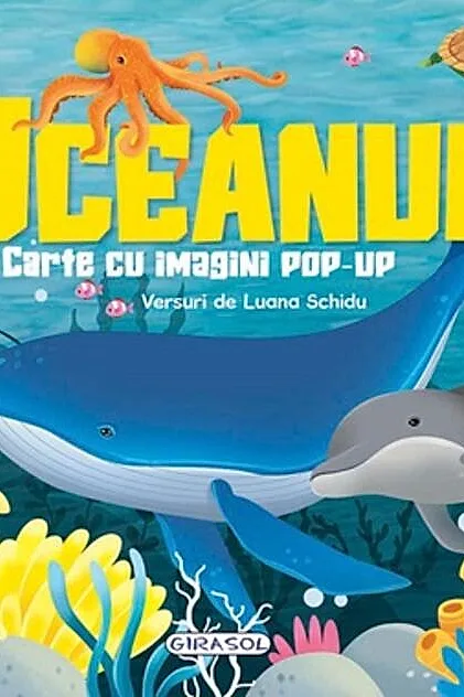 Oceanul - carte cu imagini pop-up