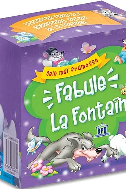 Cele mai frumoase fabule. La Fontaine - 5 cărticele