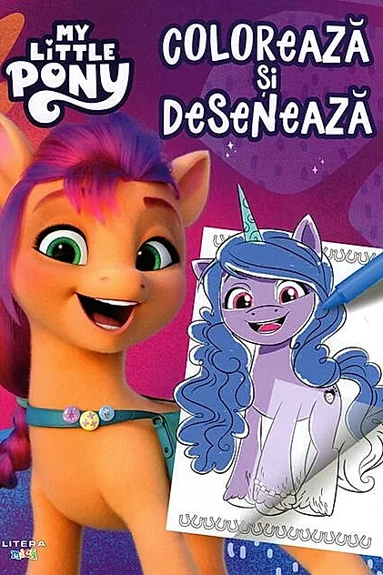 My Little Pony. Colorează și desenează