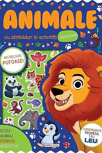 Abțibilduri pufoase - Animale