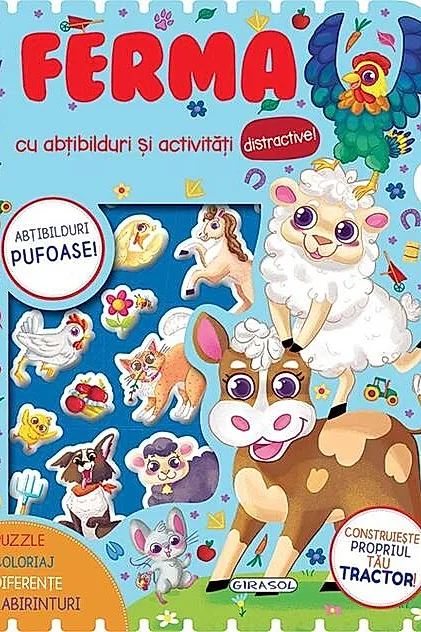 Abțibilduri pufoase - Ferma