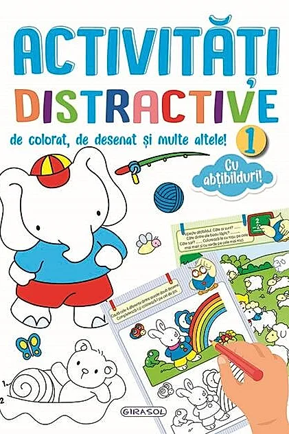 Activități distractive de colorat, de desenat și multe altele 1!