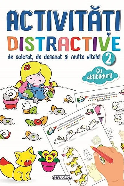 Activități distractive de colorat, de desenat și multe altele 2!