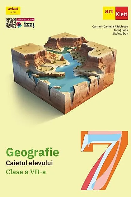 Geografie. Clasa a VII-a. Caietul elevului
