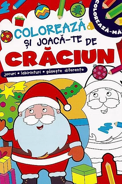 Colorează și joacă-te de Crăciun