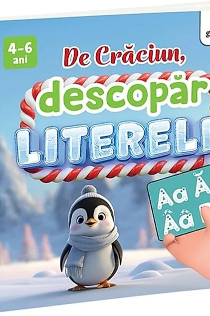 De Crăciun, descopăr literele