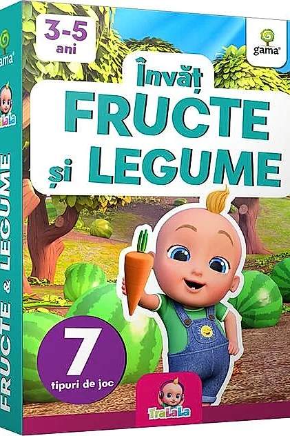 Învăț fructe și legume