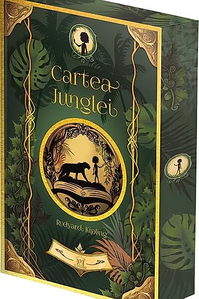 Cartea Junglei - cu folio și canturi ilustrate