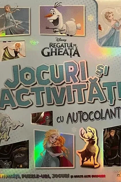 Disney. Regatul de gheață. Jocuri și activități cu autocolante