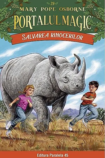 Salvarea rinocerilor. Portalul Magic nr. 29