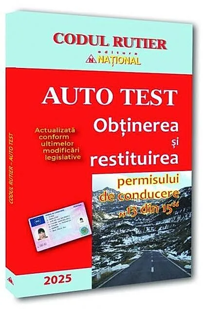 Codul rutier - Auto test 2025