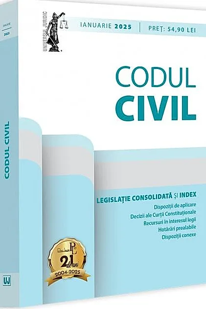 Codul civil: ianuarie 2025