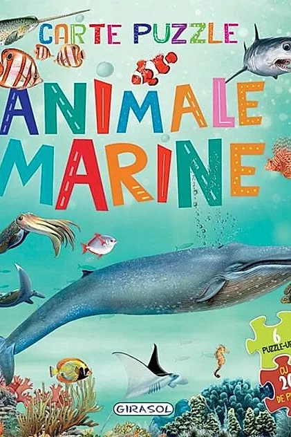 Animale marine. Carte puzzle 1