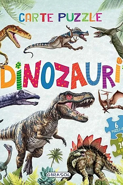 Carte puzzle. Dinozaurii