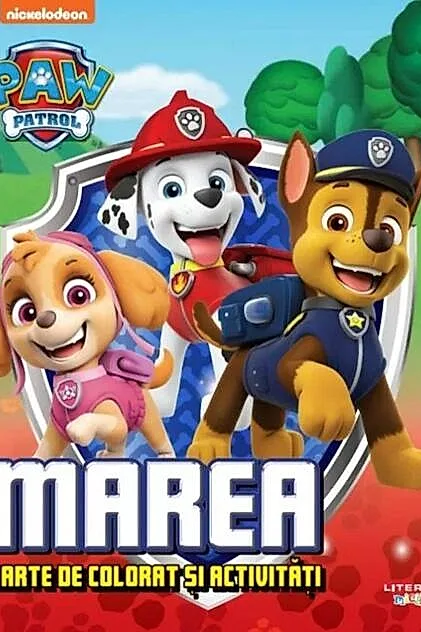 Patrula cățelușilor. Marea carte de colorat și activități