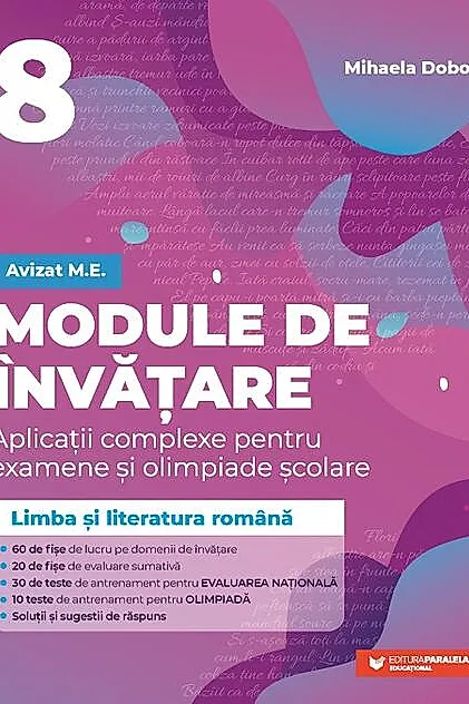 Module de învățare. Clasa a VIII-a, 2025