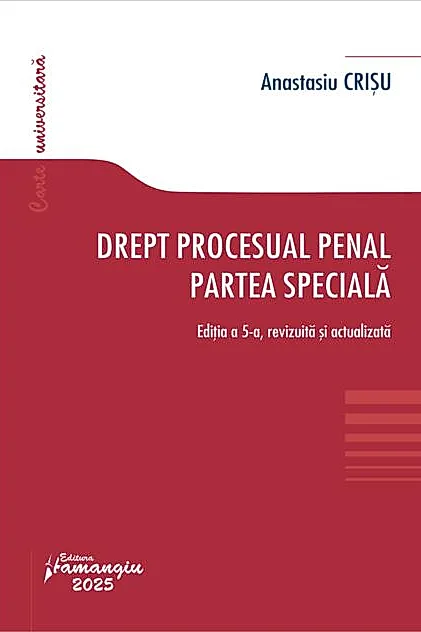 Drept procesual penal. Partea specială