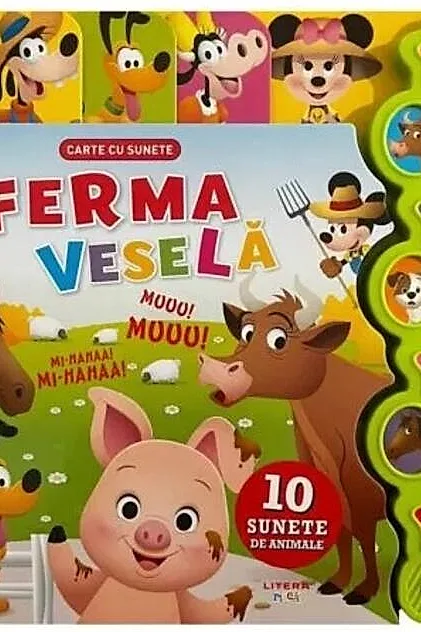Disney Bebe. Ferma veselă. Carte cu sunete