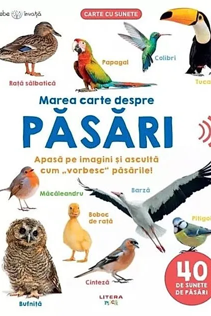 Bebe învață. Marea carte despre păsări