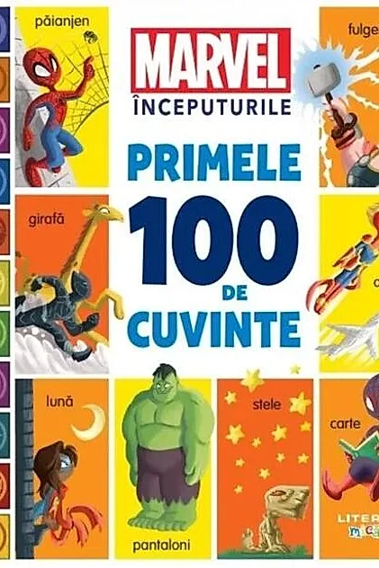 Marvel Începuturile. Primele 100 de cuvinte
